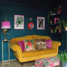 Load image into Gallery viewer, Love Coral Velvet Cushion Cover