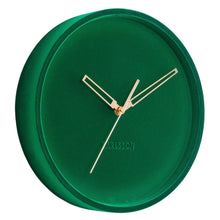 Load image into Gallery viewer, Lush Green Velvet Wall Clock