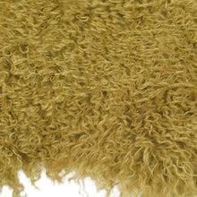 Load image into Gallery viewer, Luxury Mustard Mongolian Sheepskin Rug