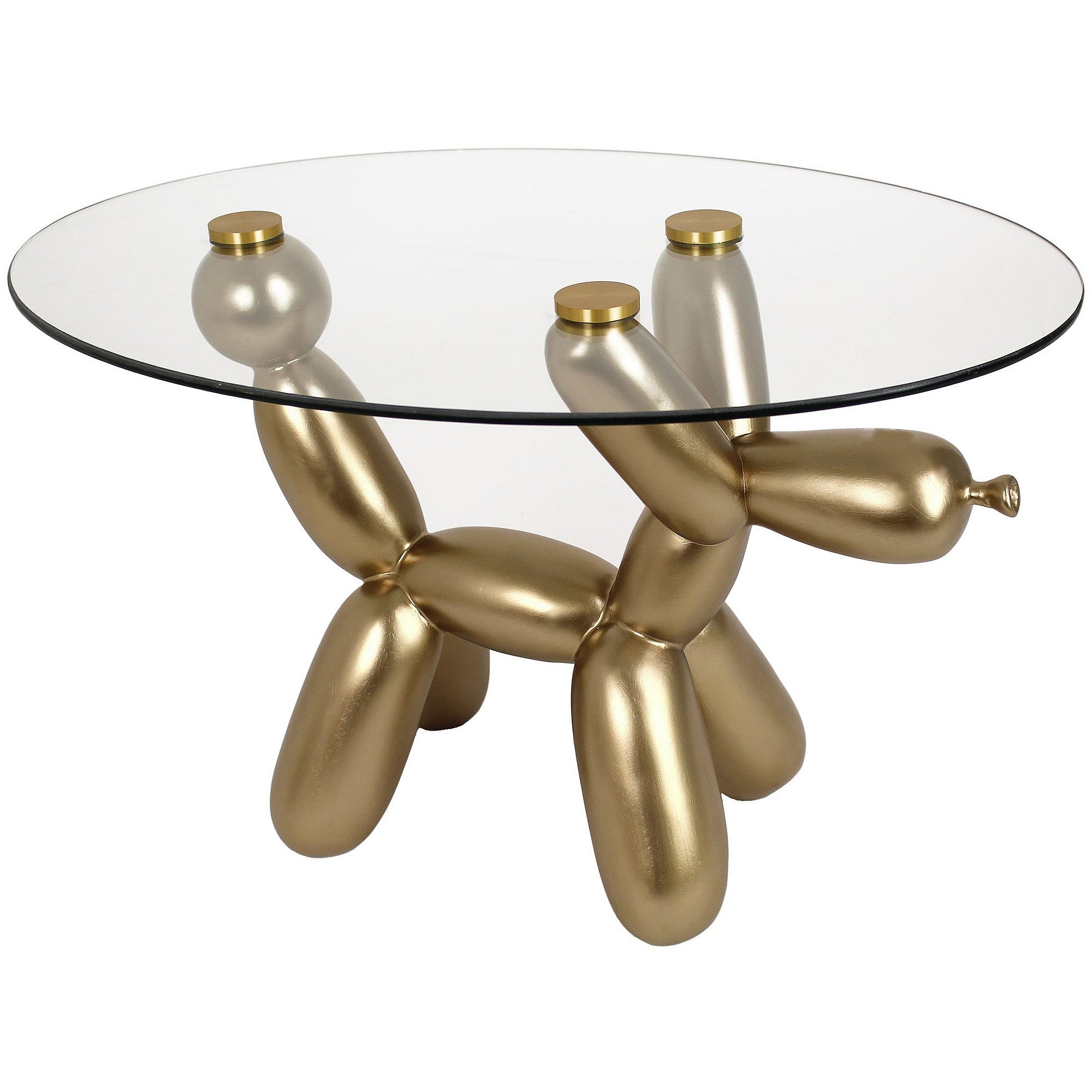 Milo Gold Balloon Dog Occasional Table