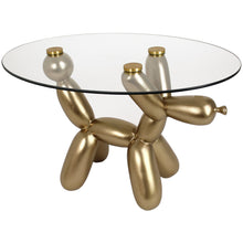 Load image into Gallery viewer, Milo Gold Balloon Dog Occasional Table