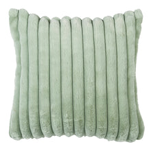 Load image into Gallery viewer, Mint Green Cosy Faux Fur Cushion Cover