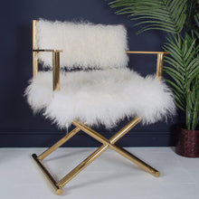 Load image into Gallery viewer, Mongolian Fur Chair