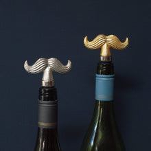 Load image into Gallery viewer, Moustache Bottle Stopper