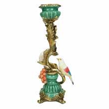 Load image into Gallery viewer, Ornate Perching Bird Candle Holder