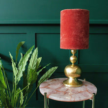 Load image into Gallery viewer, Pearl Table Lamp | Velvet Shade