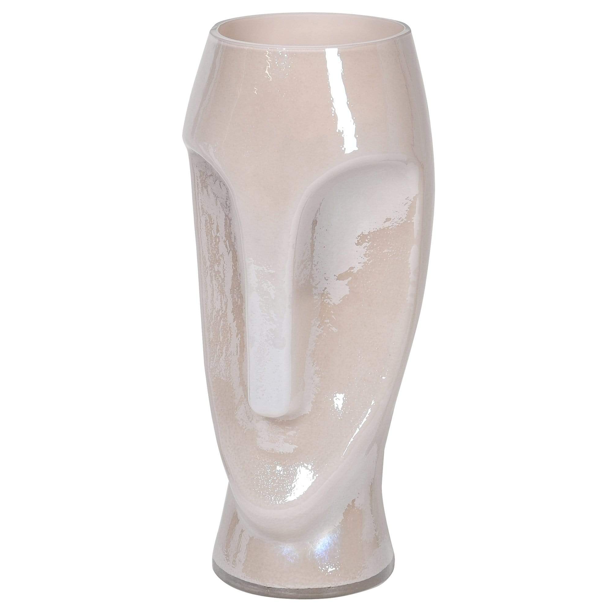 Pearlescent Face Vase