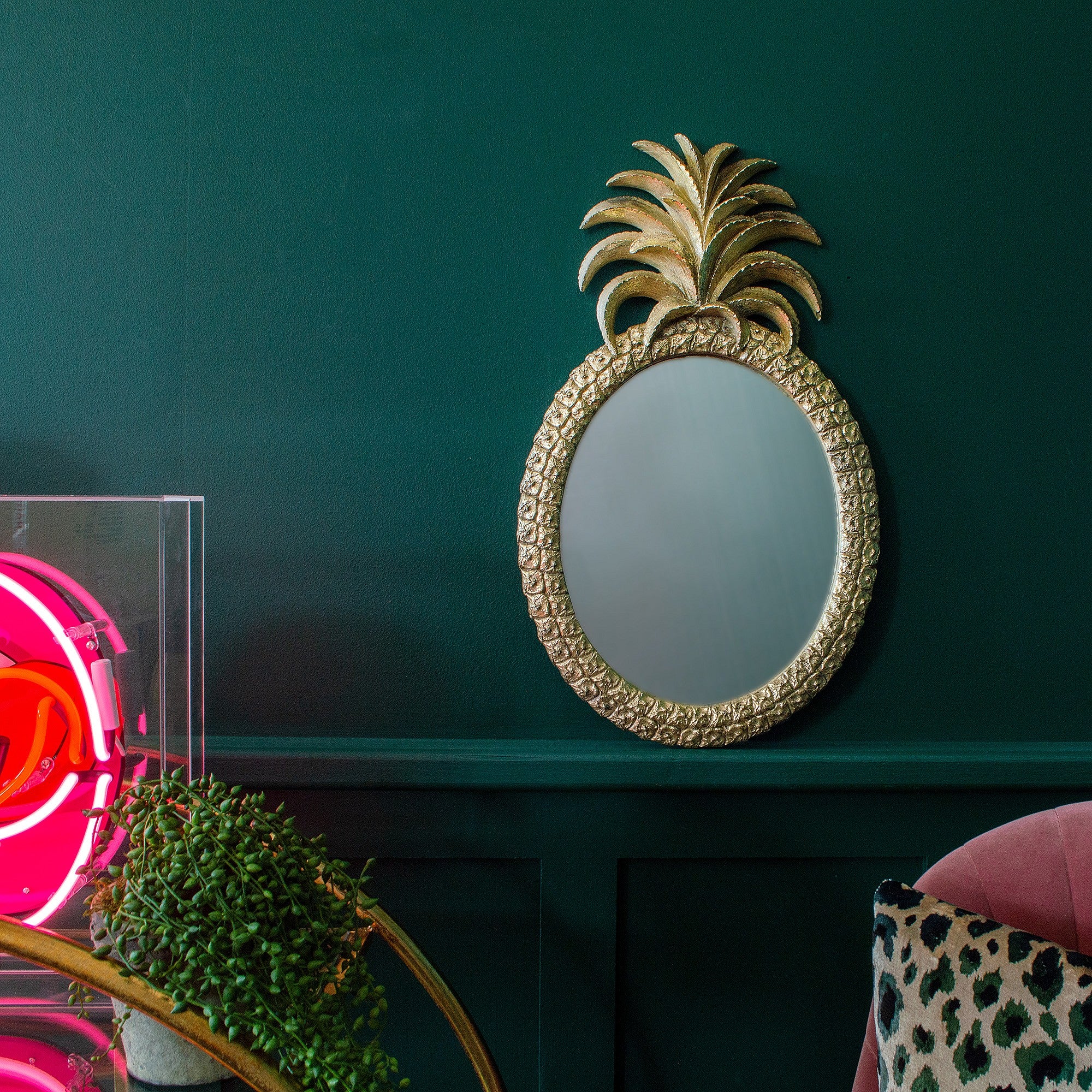 Perfect Pineapple Mirror