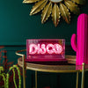 Pink Disco Neon Acrylic Box Light