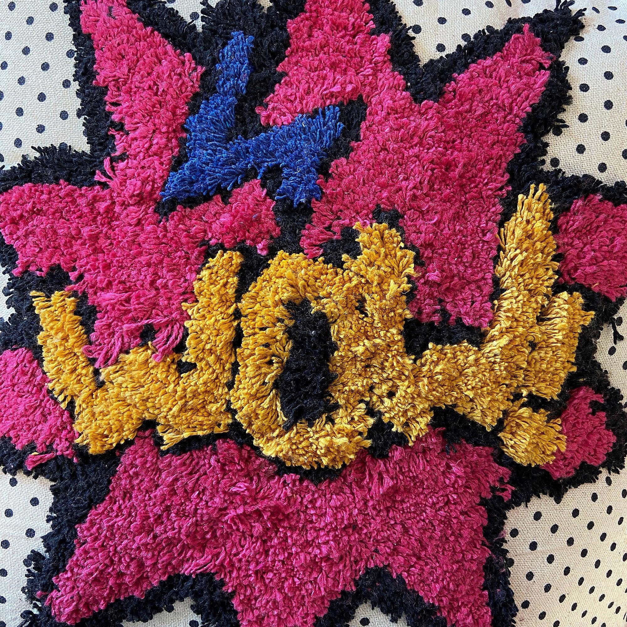 Pink WOW Popart Inspired Cushion