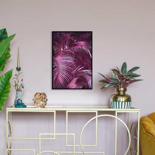 Plush Palm Jungle Print | Unframed