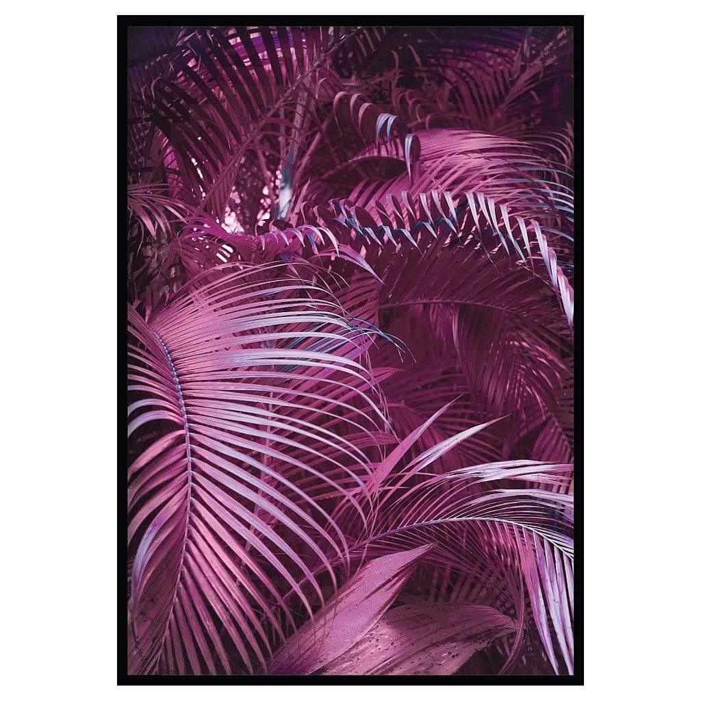 Plush Palm Jungle Print | Unframed