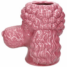 Load image into Gallery viewer, Priscilla Pink Poodle Hand Painted Plant Pot 