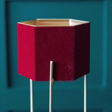 Load image into Gallery viewer, Red Velvet Planter on Stand