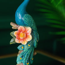Load image into Gallery viewer, Regal Peacock Candle Holder