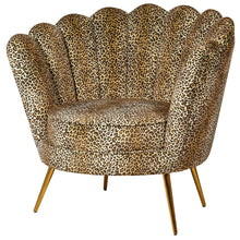Load image into Gallery viewer, Sabariah Leopard Print Shell Chair