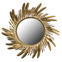Load image into Gallery viewer, Golden Feather Mirror (Second - B)