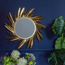 Load image into Gallery viewer, Golden Feather Mirror (Second - B)