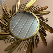 Load image into Gallery viewer, Golden Feather Mirror (Second - C)