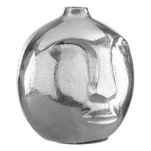 Load image into Gallery viewer, Silver Face Vase