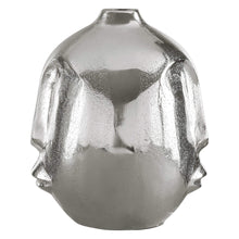 Load image into Gallery viewer, Silver Face Vase