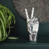 Silver 'Peace' Hand