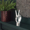 Silver 'Peace' Hand