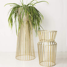 Load image into Gallery viewer, Soleil Gold Plant Stand