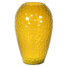 Load image into Gallery viewer, Statement Yellow Glass Vase