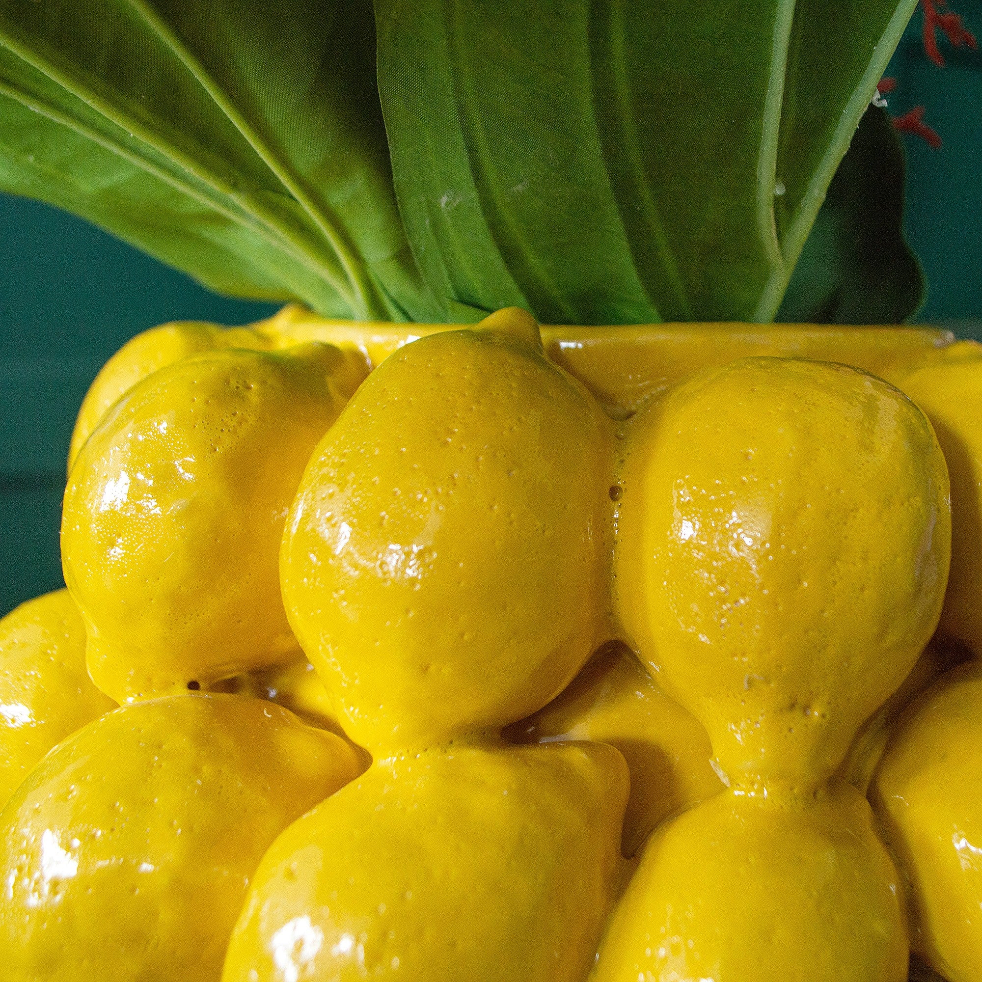 Stunning Lemon Yellow Vase