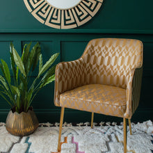 Load image into Gallery viewer, The Imelda Patterned Occasional Chair | Ochre Opulence