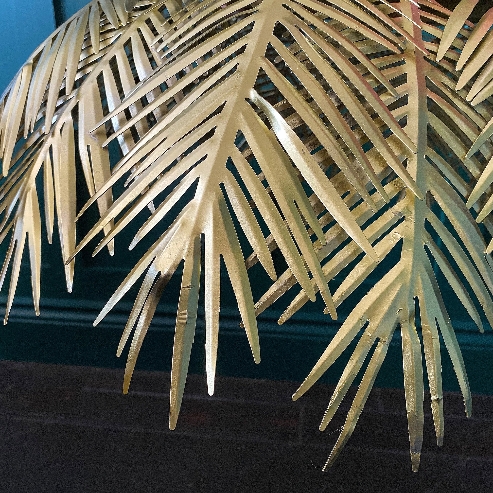 Tropical Palm Leaf Pendant Ceiling Light (Second)