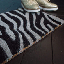 Load image into Gallery viewer, Zebra Print Doormat