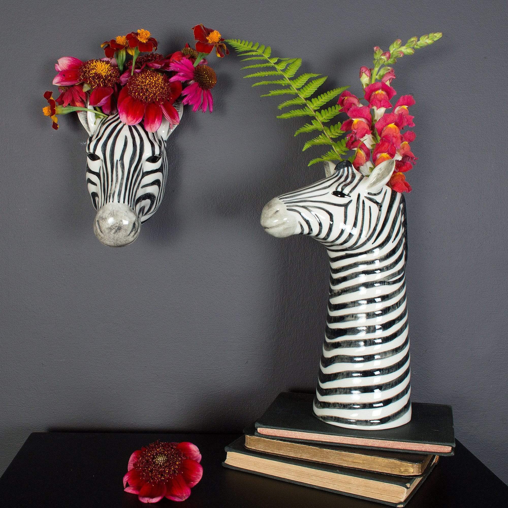 Zebra Vase